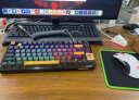 CoolKiller CK75三模热插拔客制化键盘游戏办公 gasket结构2.4G/有线/蓝牙机械键盘 黑武士（动物世界透明键帽） RGB 线性辉煌轴【触发50g 触底65g】 高特 实拍图