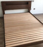 源氏木语源氏木语全实木床现代简约橡木大床北欧风卧室带插座 (低铺)单床-直靠 1350mm*2000mm 实拍图