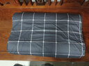 斯康宫（SIKANGGONG） 泰国乳胶枕套纯棉加厚枕套透气四季用成人高低美容蝶形灰色格子 灰色格子 60*35*10/12 实拍图