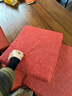 知梦人茶椅坐垫红木椅子垫夏季座椅垫记忆棉新中式沙发四季通用垫子纯色 朱砂红 40*45cm 实拍图