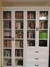 强象 玻璃门落地书柜简约现代带门组合储物柜多功能书橱收纳柜F-206 F-206-A 实拍图