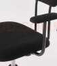 无印良品 MUJI 工作椅 电脑椅办公椅子 黑色 宽55.5×长53×高74～84cm 晒单实拍图