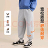 真维斯女童裤子加绒秋冬新款儿童运动裤保暖一体绒冬装休闲加厚舒适卫裤 灰 草莓兔X 130 实拍图
