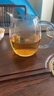 容山堂禾器玻璃公道杯茶漏三件套分茶器高硼硅耐热加厚手工大号茶海茶杯 禾器玻璃澄然茶海-蓝金 实拍图