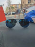 雷德蒙开车驾驶专用偏光太阳镜男士墨镜男款防紫外线潮眼睛防晒反光眼镜 银框 蓝色偏光片 实拍图