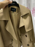 Olrain法式卡其色短款风衣外套女秋装气质小个子翻领大衣女 卡其色 XL 实拍图