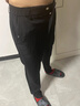 豫瑶【两件装】休闲裤男夏季薄款新款弹力宽松直筒修身商务时尚速干裤 5505黑色（单件） 30 【腰围=2尺3】（115-125斤穿） 实拍图