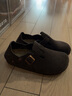 Devo软木鞋时尚两穿单鞋休闲舒适勃肯鞋平跟时尚半拖踩跟女鞋 56144 深棕反绒皮 38 （建议拍小一码） 实拍图