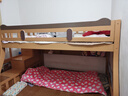 梵袖屿【现货包安装】上下床实木儿童床双层床高低上下铺成人床子母床 猫咪梯柜款（床+床垫*2+抽屉+书架） 上铺宽140*下铺宽160 实拍图