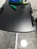 京好 床边电脑桌家用懒人床上可升降移动折叠小型站立办公双台面E137 双台面纯黑 散装发货 实拍图