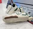 FILA FUSION斐乐潮牌KICK板鞋男鞋新款时尚休闲鞋踢板鞋潮 初雪白/暗绿-PC 44 实拍图