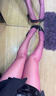 涞觅润丝【极光】高腰无缝裆丝袜超薄款丝滑反光油亮连裤袜珠光性感打底女 紫红色 带脚形 隐秘发货 1双 L 高腰无缝闭裆L码(170-185CM) 实拍图