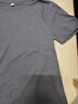 欧替西春秋季纯棉长袖t恤男纯色圆领韩版修身上衣打底衫中青年衣服男装 深灰色【100%纯棉】 M 建议90-110斤 实拍图