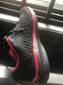 罗兰船长【官方正版丨超轻透气】品牌直营 休闲鞋男时尚运动鞋慢跑鞋 限量版丨黑红-四季丨高级定制 40 实拍图