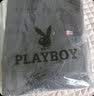 花花公子（PLAYBOY）牛仔裤男秋冬季宽松直筒裤百搭男士裤子休闲长裤 黑色 32 实拍图