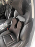 肯拓普轻奢汽车头枕腰靠电动按摩靠垫车用腰托记忆棉车载腰枕车内头枕 头枕腰靠套装 七组电机按摩款绅士黑 实拍图