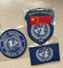 丹比诺（DANBINUO）联合国蓝盔徽章刺绣魔术贴章维和臂章户外背包帖章军迷战术士气章 实拍图