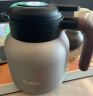 艾曼格（IMOGY）保温壶家用焖茶壶不锈钢热水壶茶水分离白茶专用闷泡壶保暧瓶 钢本色  1000ml 【茶仓+温度显示】 实拍图
