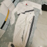 BVX休闲运动服套装女新款高级感潮酷减龄显瘦卫衣春秋女装洋气三件套 白色 L 晒单实拍图