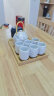古笙记（GUSHENGJI）配竹托景德镇陶瓷茶具套装家用整套功夫茶具提梁壶中式泡茶壶茶杯 白金兰藤(主图款)  7件 7件 实拍图