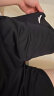 安踏短裤男梭织运动裤2024夏季速干裤休闲卫裤黑色五分裤跑步健身裤 进阶速干-黑色7514-4(口袋拉链） 2XL(男适合185) 实拍图