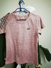 乔丹短袖女t恤夏季透气速干跑步运动圆领T恤上衣 淡紫粉 -1224-透气速干 XS 实拍图