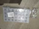 质乐药盒便携大容量一周分装密封盒分格随身大号薬盒药品药片分装药盒 白色28格大号药盒+切割器 实拍图