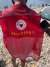 准航京东马甲工作服京东快递物流工服红色马甲透气网眼支持logo定制 实拍图