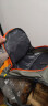 安美路安美路小型户外双肩包登山包运动背包男女骑行背包防水旅行包15L 1008#橙色+2L大口水袋 实拍图