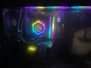 酷冷至尊（CoolerMaster）ION 冰界 幻屏360水冷 ARGB 黑色 一体式水冷散热器 2.1吋高清显示屏/第十代双腔体结构/矩阵屏幕 实拍图