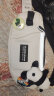 卡卡树斜挎包男休闲胸包女韩版背包潮流大容量运动手机包 白色（熊猫挂件+徽章） 实拍图