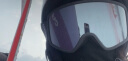 BISSFEED滑雪镜防雾男女雪地护目镜双层柱面滑雪眼镜可卡近视防风登山墨镜 黑色框水银镜片 实拍图