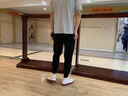 皮尔卡丹休闲裤男春夏季薄款大码300斤男士宽松裤子男士运动跑步冰丝长裤 黑色直筒+深灰束脚【常规款】 2XL 实拍图