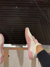 劳拉之星0068深蹲鞋硬拉鞋健身室内健身综合训练鞋男女举重赤足透气防滑 樱花粉【脚宽建议拍大一码】 36 实拍图
