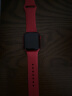 Apple Watch Series 8 智能手表GPS + 蜂窝款41毫米红色铝金属表壳红色运动型表带 MNJ33CH/A 实拍图