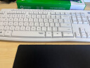 罗技（Logitech）MK295无线键鼠套装静音办公无线键盘鼠标套装 静音鼠标键盘笔记本电脑键盘薄膜 带小键盘 全尺寸 白色 晒单实拍图