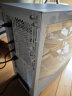 LIANLI联力L216R豪华版白色 电脑主机箱 支持背插主板/标配3把风扇/360水冷位/竖装显卡/一体式网孔面板 实拍图