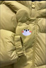 巴拉巴拉童装儿童羽绒服男童女童冬连帽外套加厚宝宝三防萌趣造型 橄榄绿40891 白鸭绒 90cm 实拍图