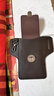 途尊（kingtrip）新款手机腰包男士工地干活手机皮套可放烟盒挂钥匙穿皮带 棕色简约版 实拍图