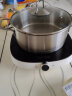 Momscook慕厨（Momscook）不锈钢火锅火锅复底加厚304材质电磁炉燃气通用 22x8cm小火锅(MT2208) 22cm 实拍图