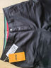 吉普（JEEP）休闲裤男秋冬季商务宽松裤子男士潮流直筒百搭男裤黑色加绒34 实拍图