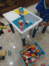 星涯优品儿童玩具积木桌大颗粒多功能游戏学习桌拼装男女孩六一儿童节礼物 实拍图