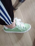 人本女鞋帆布鞋女2024秋季新款韩版百搭低帮小白鞋平底学生情侣板鞋子 抹茶绿 44 实拍图