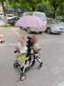 佳若琪双胞胎溜娃神器双人可前后坐轻便携带折叠宝宝小孩婴儿遛娃手推车 粉色带棚可拆座椅折叠铝合金车架 晒单实拍图