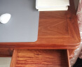 善匠良品 红木家具非洲花梨（学名：刺猬紫檀）电脑桌 实木办公书桌 中式书桌椅组合 1.3M单桌+南宫椅/圈椅 晒单实拍图