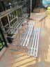 木法则不锈钢花架阳台铁艺阶梯落地式多层多肉室内室外花盆架 四层120厘米长 实拍图