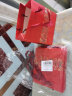 鸿迪【10个装】红色民族风礼品袋纸袋手提袋礼物包装袋结婚庆喜糖袋子 横款小号:14*7*15cm 实拍图