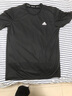 阿迪达斯（adidas）短袖男装 26夏新款运动服简约宽松休闲半袖跑步速干透气圆领T恤 经典黑/冰感透气/清风科技 M 【170-175cm/130-140斤】 实拍图