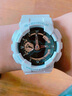 卡西欧（CASIO）男表G-SHOCK运动手表学生多功能电子表双显防水防震大表盘石英表 炫酷白金GA-110RG-7A 实拍图