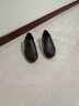 百丽商务皮鞋男商场同款夏季羊皮打孔套脚豆豆鞋344E4BM2 黑色 41 晒单实拍图